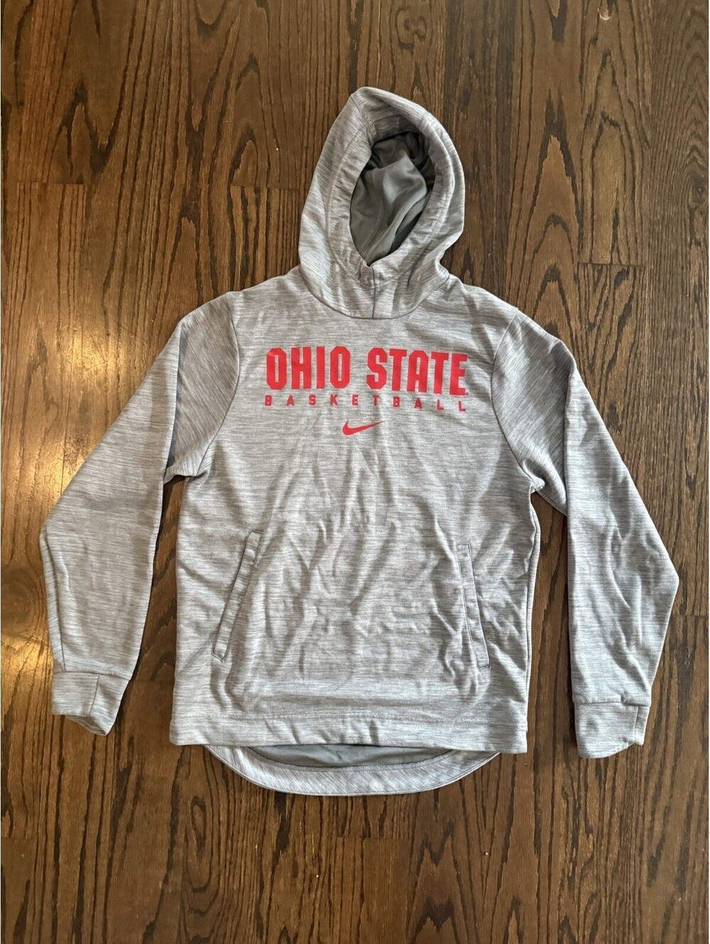 Nike Ohio State Buckeyes Basketball Pullover Hoodie | Hooded Sweatshirt | XL
